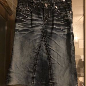 Big Star Jean Skirt